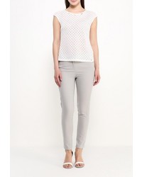 Серые узкие брюки от Zarina