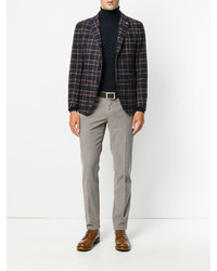 Мужские серые хлопковые брюки от Incotex