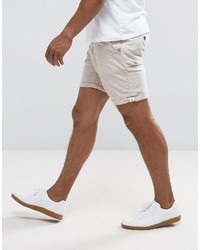 Мужские серые хлопковые шорты от Brave Soul