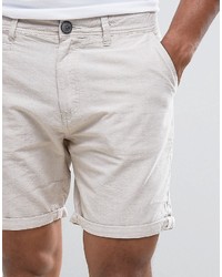 Мужские серые хлопковые шорты от Brave Soul