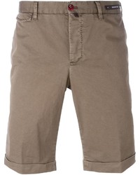 Мужские серые хлопковые шорты от Pt01
