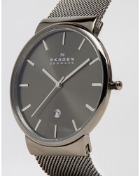 Мужские серые часы от Skagen