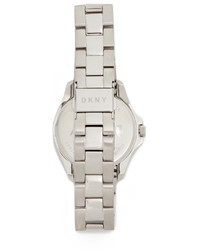 Женские серые часы от DKNY