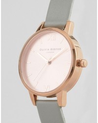 Женские серые часы от Olivia Burton