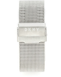 Женские серые часы от DKNY