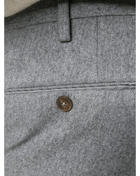 Мужские серые шерстяные брюки от Pt01