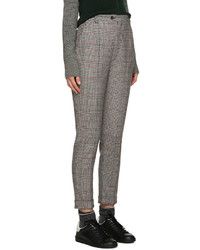 Женские серые шерстяные брюки от Isabel Marant