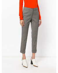 Женские серые шерстяные брюки от Etro