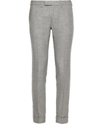 Мужские серые шерстяные классические брюки от Gant