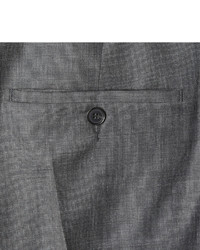 Мужские серые шерстяные классические брюки от Acne Studios