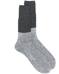 Мужские серые шерстяные носки от Comme des Garcons
