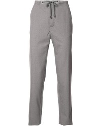 Мужские серые шерстяные спортивные штаны от Maison Margiela