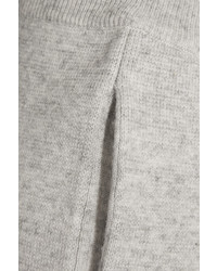 Женские серые шерстяные шорты от Allude