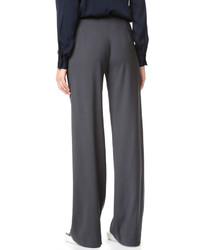 Серые широкие брюки от Vince