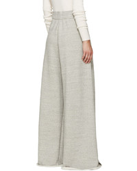 Серые широкие брюки от Chloé