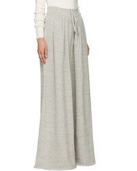 Серые широкие брюки от Chloé