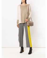 Серые широкие брюки от Mara Mac