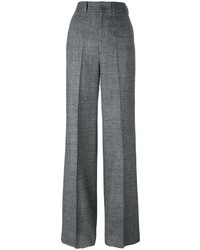 Серые широкие брюки от Pt01