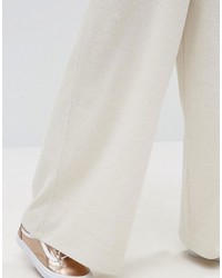 Серые широкие брюки от Asos