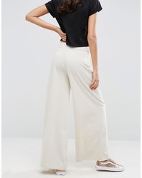 Серые широкие брюки от Asos