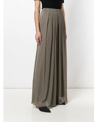 Серые широкие брюки от Pierantoniogaspari