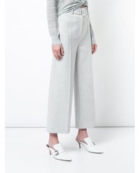 Серые широкие брюки от Veronica Beard