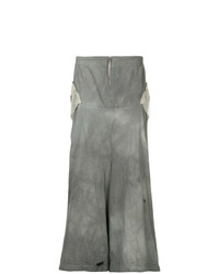 Серые широкие брюки от Yohji Yamamoto Vintage