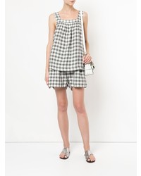 Женские серые шорты в клетку от Lee Mathews