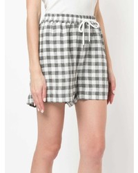 Женские серые шорты в клетку от Lee Mathews