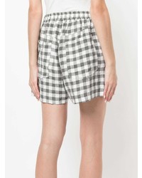 Женские серые шорты в клетку от Lee Mathews