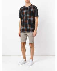 Мужские серые шорты от Dondup