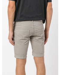 Мужские серые шорты от Dondup