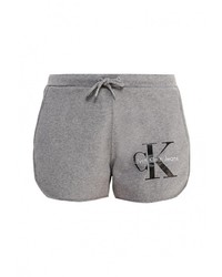Женские серые шорты от Calvin Klein Jeans