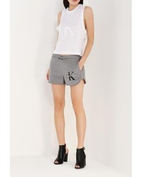 Женские серые шорты от Calvin Klein Jeans