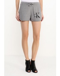 Женские серые шорты от Calvin Klein Jeans