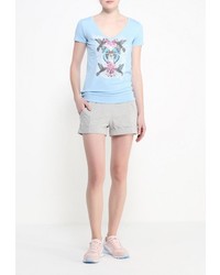 Женские серые шорты от Grishko