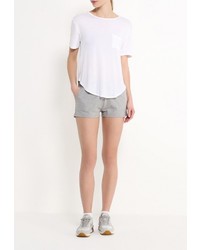 Женские серые шорты от Le Coq Sportif