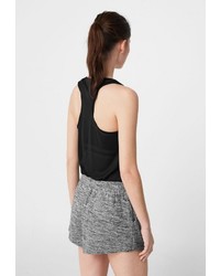 Женские серые шорты от Mango