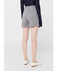 Женские серые шорты от Mango
