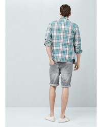 Мужские серые шорты от Mango Man