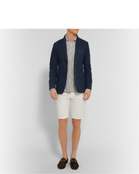 Мужские серые шорты от Loro Piana