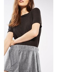 Женские серые шорты от Topshop