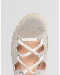 Женские серые эспадрильи от Pull&Bear