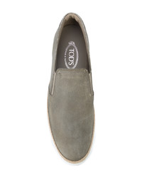 Мужские серые эспадрильи от Tod's