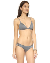 Серый бикини-топ от Eberjey