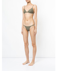 Серый бикини-топ от Matteau