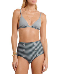 Серый бикини-топ от La Perla