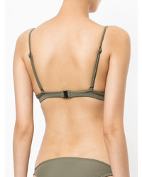 Серый бикини-топ от Matteau