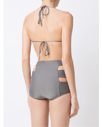 Серый бикини-топ от Adriana Degreas