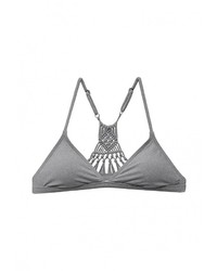 Серый бикини-топ